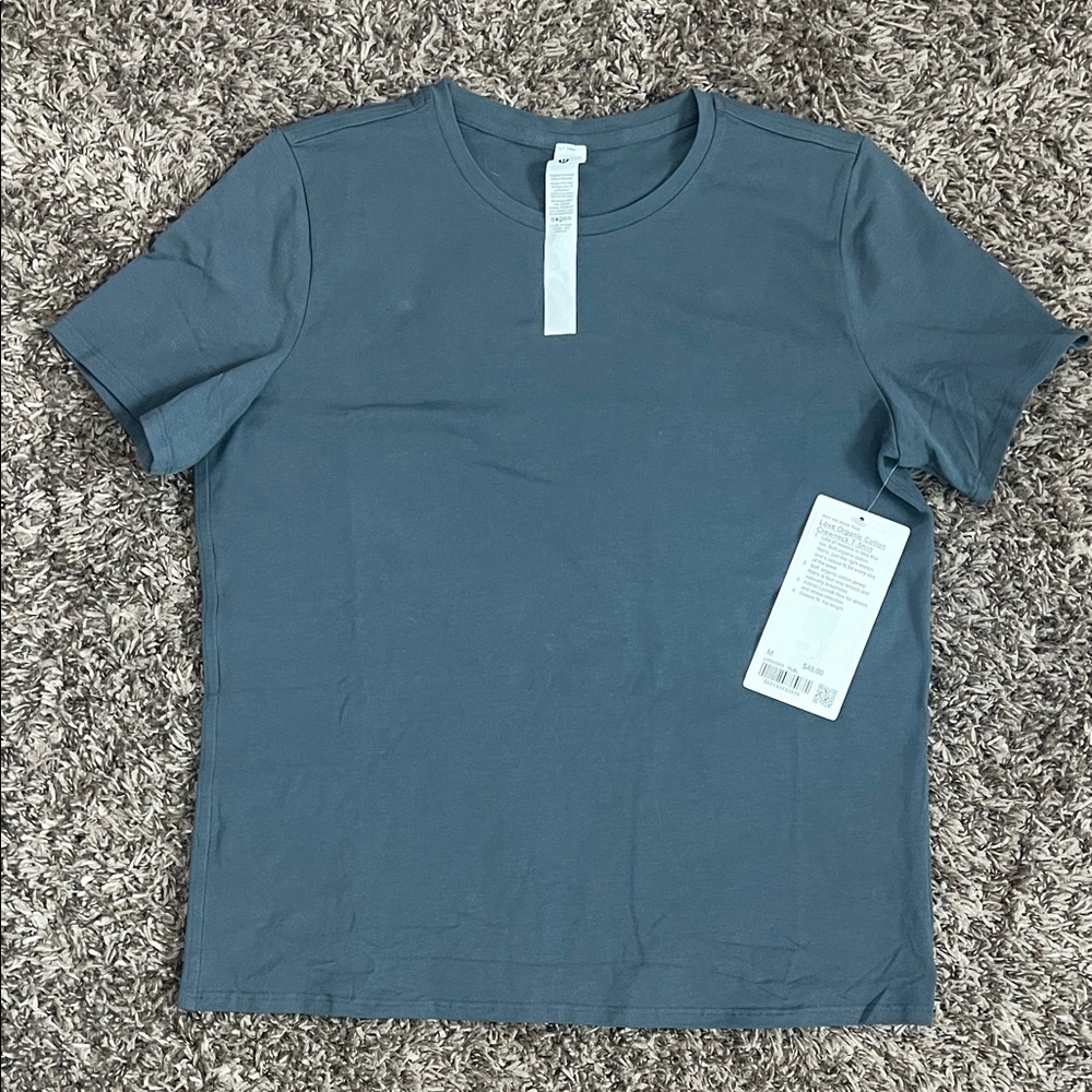 Lululemon Women’s Love Organic Cotton Crewneck T-Shirt